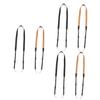 DOITOOL 3sets Lightweight Camera Straps Denim Neck Wrist Hand Grip for Dslr Cameras 2pcs*3, As Shown, 154X2cm view 1