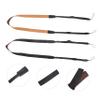 DOITOOL 3sets Lightweight Camera Straps Denim Neck Wrist Hand Grip for Dslr Cameras 2pcs*3, As Shown, 154X2cm view 3
