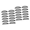 Angoily 24pcs Cable Holder Cord Organizer Clip Wire Management for Desktop Office Home Self-adhesive Wire Clips Cable Management Organizers view 1