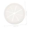 Angoily 20pcs Round Plastic Desktop Cable Organizer Easy to Install Grommet for Offices Studies and Desks view 4