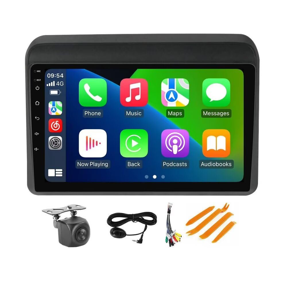 4+64GB 8-Core 9" Car Radio Stereo for Suzuki Ertiga 2018 2019 2020 Dash Kit, Android 13 GPS Navigation Multimedia Player with Car-Play Android Auto/Rear View
