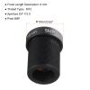 uxcell 16mm CCTV Camera Lens 5MP F2.0 FPV Wide Angle Security Camera Lens M12 Threaded Dia for IP Camera Panoramic, Black 2Pcs view 2
