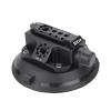 DirectNine Basics Nitze Camera Suction Cup (4.5) N48-A45 Mount with Built-in NATO Rail and Multiple 1/4""-20 locating Holes,3/8""-16 ARRI locating Holes,for DSLR Camera, Mirrorless Camera, Black view 1