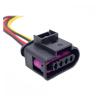 2 3 4Pin 3.5MM Automotive Ignition Coil Electrical Female Connector Wire Harness Plug with Cable Compatible with A4 A6 Pas~at 4D0971992 (Color : 4P Wire Harness, Size : 1 Pc) view 1