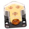 Angoily 2pcs Car Amplifier Distribution Block Audio Splitter 1 Distribution Blocks for Vehicle Systems view 2