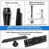 WINDFRD Aluminum Fish Finder Mount with 1.5" / C Size Ball, Heavy Duty 9.1" Long Arm Depth Finder Mount for Boat, High Salt Water Resistant, Compatible with Garmin, Lowrance and More view 4