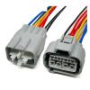 8 Pin Car Reversing Radar Assembly Plug Wire Harness PDC Electronic Connector Compatible with H~nda XRV CRV Toy~ta 7283-7080-40 7282-7080-40 (Color : 8Pin Male, Size : 1 Pc with 15cm Wire) view 2