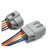 8 Pin Car Reversing Radar Assembly Plug Wire Harness PDC Electronic Connector Compatible with H~nda XRV CRV Toy~ta 7283-7080-40 7282-7080-40 (Color : 8Pin Male, Size : 1 Pc with 15cm Wire) view 3