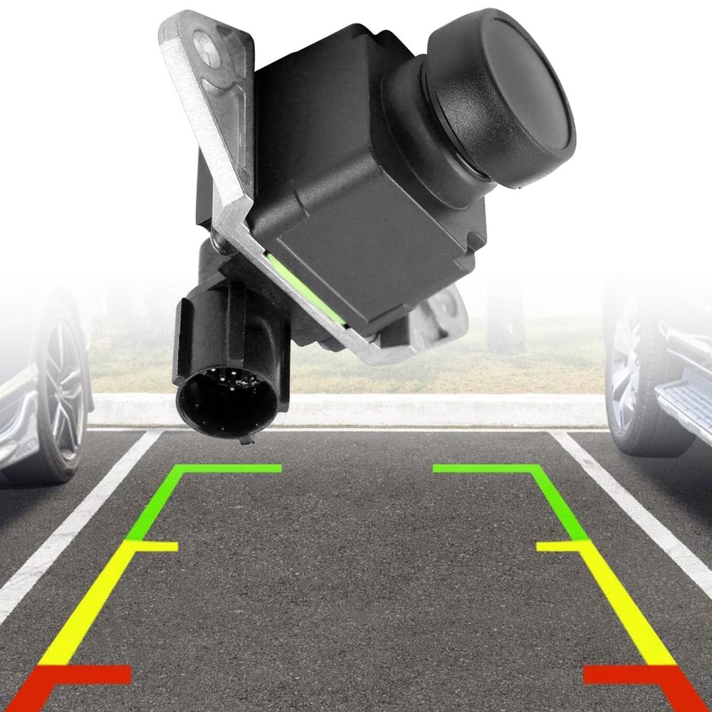 MOHANO Car Rear View Backup Camera HD Fit for Jeep Grand Cherokee 2014-2015, Park Assist Backup Camera Trajectory Replace OE# 68375333AA