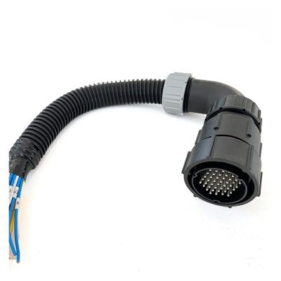 BUIEX 44 Pin TE AMP Car Chassis Electronic Connector Wiring Harness to The Reverse Plug Compatible with Delonghi 828897-1 828895-1 (Color : 44 Pin Male, Size : 1 Pc)