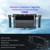 Nitze Directors Monitor Cage Built-in Cold Shoes,1/4"-20, 3/8"-16 Threaded Holes, 3/8 ARRI locating Holes for SLR Camera Monitor Tripod,Compatible with Feelworld LUT11S view 2