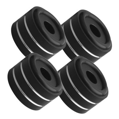 Veemoon 4pcs Speaker Isolation Feet Pads - Rubber Cushions for Amplifier Speakers Dampening Design for Improved Sound Quality