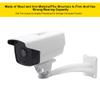CCTV Security Camera Mount Bracket, Indoor Outdoor Wall Mount CCTV Security Camera Mounting Bracket Pole Mount, Aluminum Alloy Wall Ceiling Mount Holder Stand Monitor rotated Bracket view 3