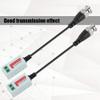 Pilipane Passive Video Balun Connector, Portable HD CVI/HDVI/AHD Cable Connectors, Transceiver Cable Twisted Transmitter for Cameras view 4