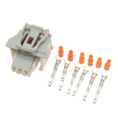 1/5/10/20 Kits 90980-12790 6 Pin/Way Male Female Reversing Radar Camera Connector Plug Cable Wire Pigtail (Color : Female Set, Size : 20Sets)