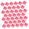 Homoyoyo 50pcs Self-Adhesive Cable Wire Fixing Clips Wall Mount Cord Organizer for Home Office and Car Plastic Wire Holder for Tidy Cables and Safety view 1