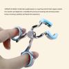 Lens Wearing Aid, Lens Eyelid Stretcher Portable Stainless Steel Enhanced Precision with Storage Case Lens Cases Tool Lens Insertion Tools (Blue) view 3
