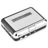Yctze Portable USB Cassette to PC MP3 CD Switcher Converter, Audio Music Player with Headphones, Cassette Player with Radio, Digitalized Tape Cassette - No Brand Included view 3