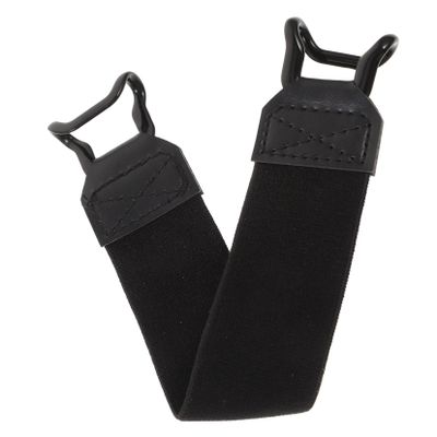 Homoyoyo Hand Strap for Tablets Anti-Fall Holder for Galaxy Single-Hand Use Durable Iron Buckle for Travel Office Use Black
