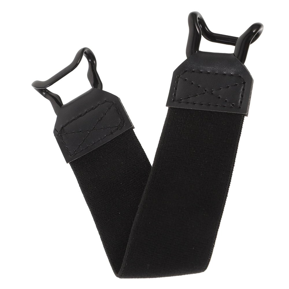 Homoyoyo Hand Strap for Tablets Anti-Fall Holder for Galaxy Single-Hand Use Durable Iron Buckle for Travel Office Use Black