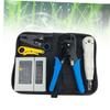 Hemobllo Ethernet Tool Kit Network Installation Tool Set Cable Tester for Computer Maintenance Professionals view 3