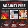 40x40 1 Pack Fire Blanket for Home and Kitchen Firemen Safety Gifts view 3