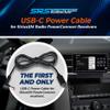 SRS SATELLITE RADIO SUPERSTORE USB-C Power Cable for Sirius XM Satellite Radio PowerConnect Receivers, Works with Vehicle Docking Cradles SDPIV1, XDPIV1, XDPIV2, SXVD1 view 2