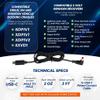 SRS SATELLITE RADIO SUPERSTORE USB-C Power Cable for Sirius XM Satellite Radio PowerConnect Receivers, Works with Vehicle Docking Cradles SDPIV1, XDPIV1, XDPIV2, SXVD1 view 3