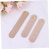 Hemobllo Cable Storage Organizer 3 Pack Pu Leather Cable Ties Gold Cord Anchors for Earphones Tangle- Wire Holder Wire Management view 3
