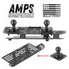 Bulletpoint Metal 4-Hole AMPS Base Mount with 20mm (0.787 inches) Mounting Ball (2 Pack) view 4