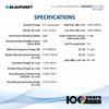 BLAUPUNKT BPS-E650C 6.5" 120W Component Car Speakers with Silk Dome Tweeters, High-Pass/Low-Pass Crossover, and Sleek Design view 3