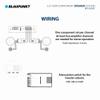 BLAUPUNKT BPS-E650C 6.5" 120W Component Car Speakers with Silk Dome Tweeters, High-Pass/Low-Pass Crossover, and Sleek Design view 4