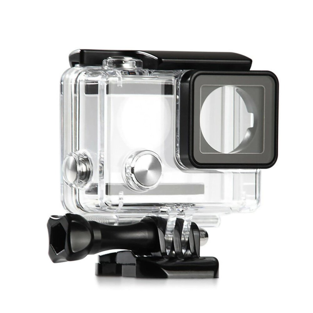 CHICHIYANG Clear Waterproof Housing Case Underwater Action Camera Protective Case for Go-Pro Hero 3/ Hero 3+/ Hero 4