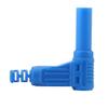 ANKROYU 10PCS Banana Plug, P3014 4mm Banana Plug Sealing Shrouded, Cable Banana Connector, 90 Degree Right Angle Banana Plug, DIY Self Assembly Solder Type view 3