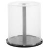 Luxshiny Portable Plastic Cd Storage Container Dvd Holder for Discs Easy Access Organizer Material for Bookshelf Desktop Use view 1