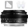 TTArtisan 25mm F2 Large Aperture Manual Fixed Wide-Angle APS-C Lens for Sony E Mount Cameras view 1