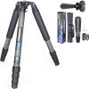 INNOREL NT404C Carbon Fiber Tripod Professional Birdwatching Heavy Duty Camera 66lb/30kg Max Load 40mm Max Tube Diameter Bowl Tripod Birdwatching Camera Stand with 75mm Universal Bowl Adapter view 1