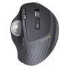 ProtoArc Wireless Trackball Mouse, EM01 NL Ergonomic Bluetooth Rollerball Thumb Rechargeable Computer Laptop Mouse, Adjustable Angle & 3 Device Connection for PC, Mac, Windows-Silver Ball view 1