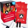 4 Pcs 40x40 Emergency Fire Blanket for Home Kitchen, Firemen Safety Gift view 1
