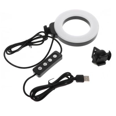 Angoily Led Light Clip for Video Conference Streaming Makeup for Laptop Webcam and Online Classes