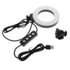 Angoily Led Light Clip for Video Conference Streaming Makeup for Laptop Webcam and Online Classes