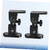 Homoyoyo 2pcs Speaker Wall Mount Bracket Tilt Turn Mechanism Alloy Design for Optimal Surround Sound Easy Assembly Compatible Various Speakers and Lighting view 2