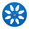 DirectNine Basics 7"" x 1/4"" Empty Take Up Reel to Reel, Aluminum Alloy Universal Open Reel Audio Takeup Reel for Recording Nab (BLUE), 7-8 ivory view 1