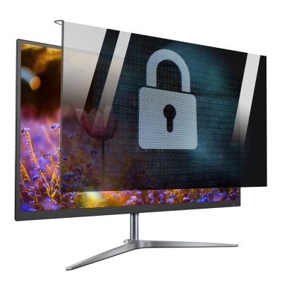 JC JCSKY 18-32 Inch Computer Privacy Filter, Universal Hanging Frame Eye Protection Screen, Waterproof and Anti-Fingerprint, for Data Confidentiality,18/20in 458x280mm