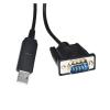 F1T`D2I FT232RL USB to D-SUB 9PIN Male Adapter RS232/RS422 Serial Communication Cable Fit Compatible LEUZE Rod 4 Distance to PC(1.8m,RS232 Signal) view 3