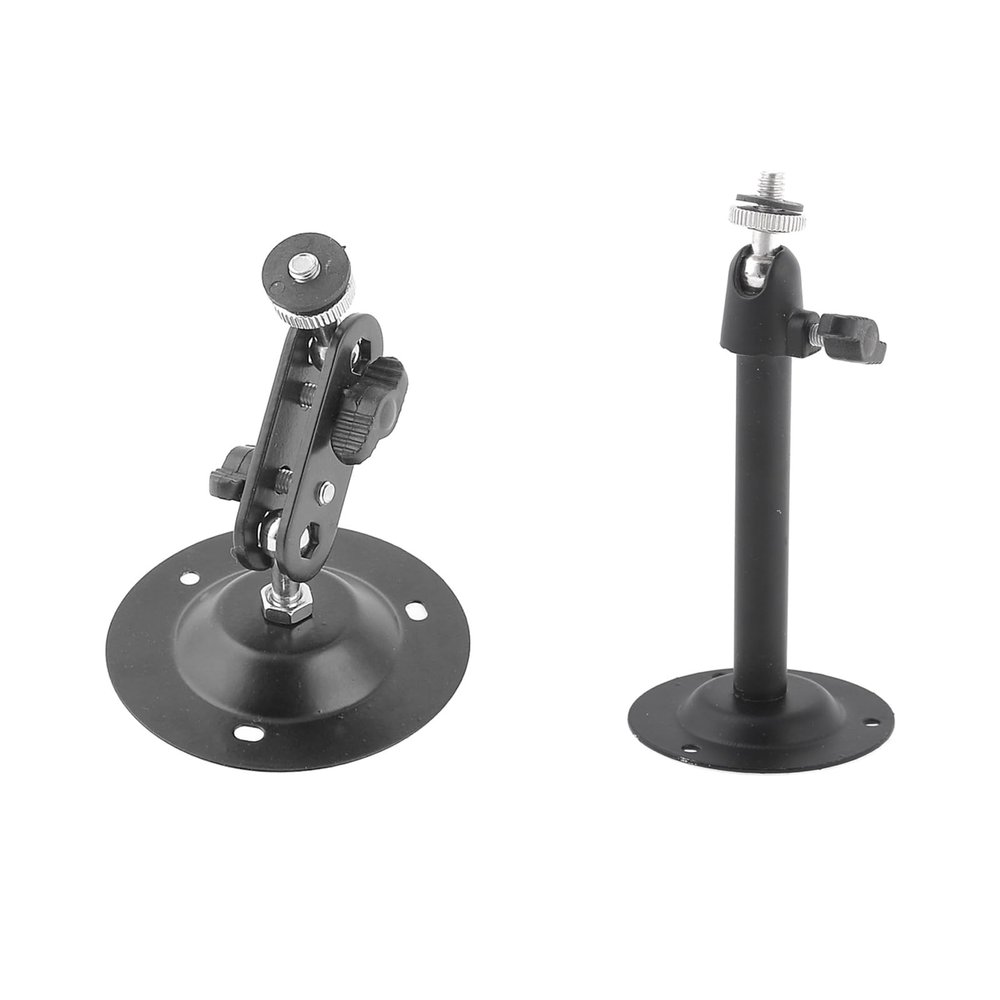 MECCANIXITY Camera Stand - 3" Metal and 4.7" Aluminum Alloy Height Wall Mount Bracket Holder for Camera Monitor, Pack of 2
