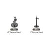MECCANIXITY Camera Stand - 3" Metal and 4.7" Aluminum Alloy Height Wall Mount Bracket Holder for Camera Monitor, Pack of 2 view 3