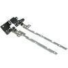ZAHARA L&R Left & Right LCD Screen Hinge Bracket Pair Kit Set Arm for MSI MS-16P7 GL63 8SE 8SD 9SD 9SE 9SEK 9SDK 9SEKf / GE63 Raider RGB 9SE 8SE 9SG 8SF 8SG 9SF view 2