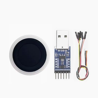 JMT ZW101 Fingerprint Identification Module Capacitive Semiconductor Sensor Low Power Finger Detection with UART Interface (Combo B)