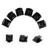 Angoily 100pcs Cable Fixing Buckle Self-Adhesive Cable Clamp Organizers Cord Management Clips Easy Install for Computer Tv Christmas Lights view 4